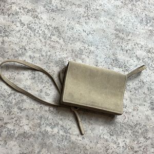 Auxiliary Suede Crossbody Purse